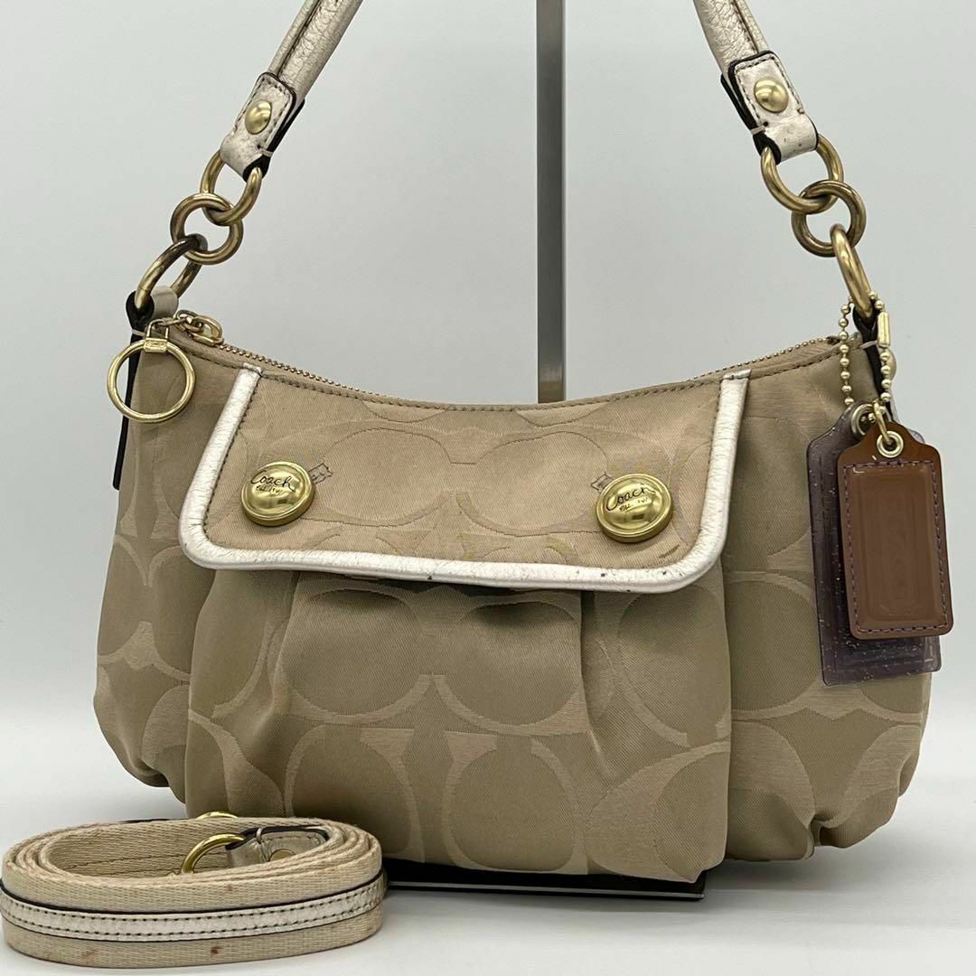 COACH - ✨️良品✨️COACH poppy ハンドバッグ 2way ポシェット ... ✨️良品✨️COACH poppy ハンドバッグ 2way ポシェット ブラウン