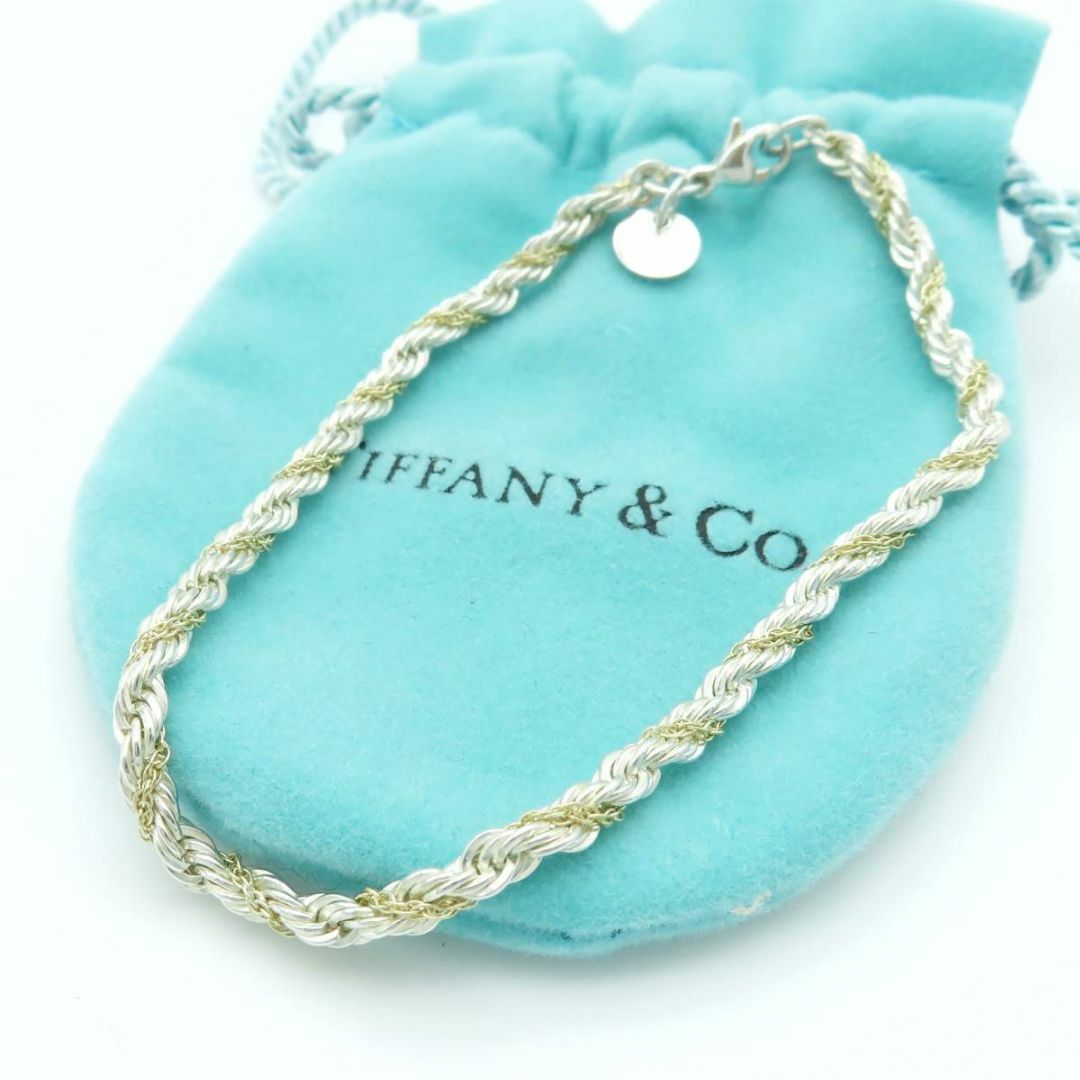 Tiffany & Co. - 希少 ティファニー スクリュー コンビ ブレスレット