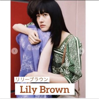 リリーブラウン(Lily Brown)の【リリーブラウン】　パッチワーク　花柄　ブラウス(シャツ/ブラウス(半袖/袖なし))