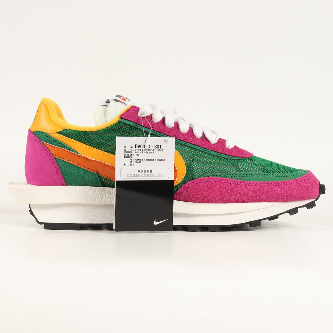 新品 Nike x Sacai LD Waffle Pink30cm 国内正規