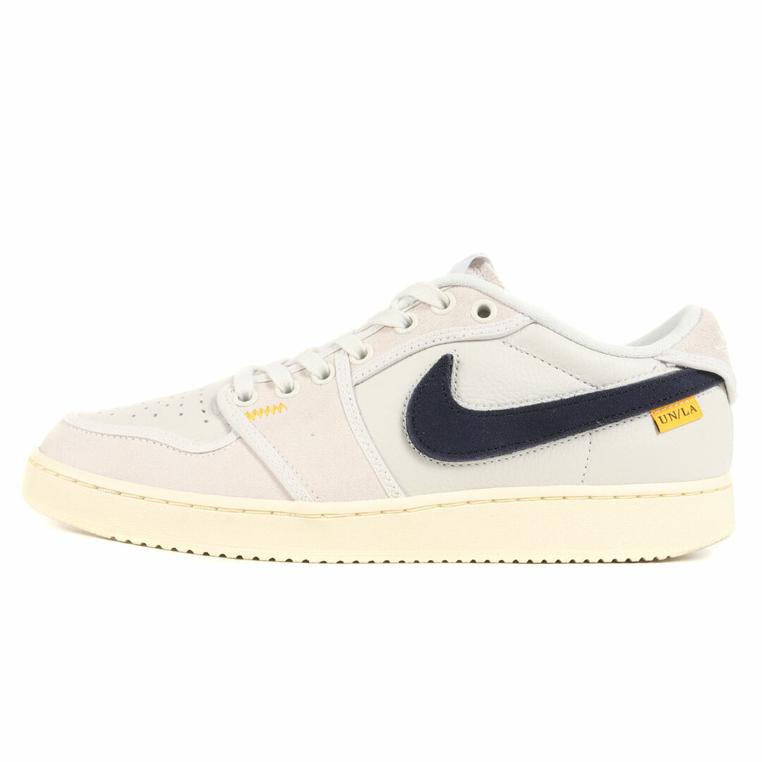 NIKE ナイキ サイズ:26.0cm 23SS UNION AJKO / AIR JORDAN 1 KO LOW SP SAIL LEATHER DZ4864-100 ユニオン エアジョーダン1 ケーオー レザー セイル ニュートラルグレー US8 ローカット スニーカー コラボ 【メンズ】【美品】