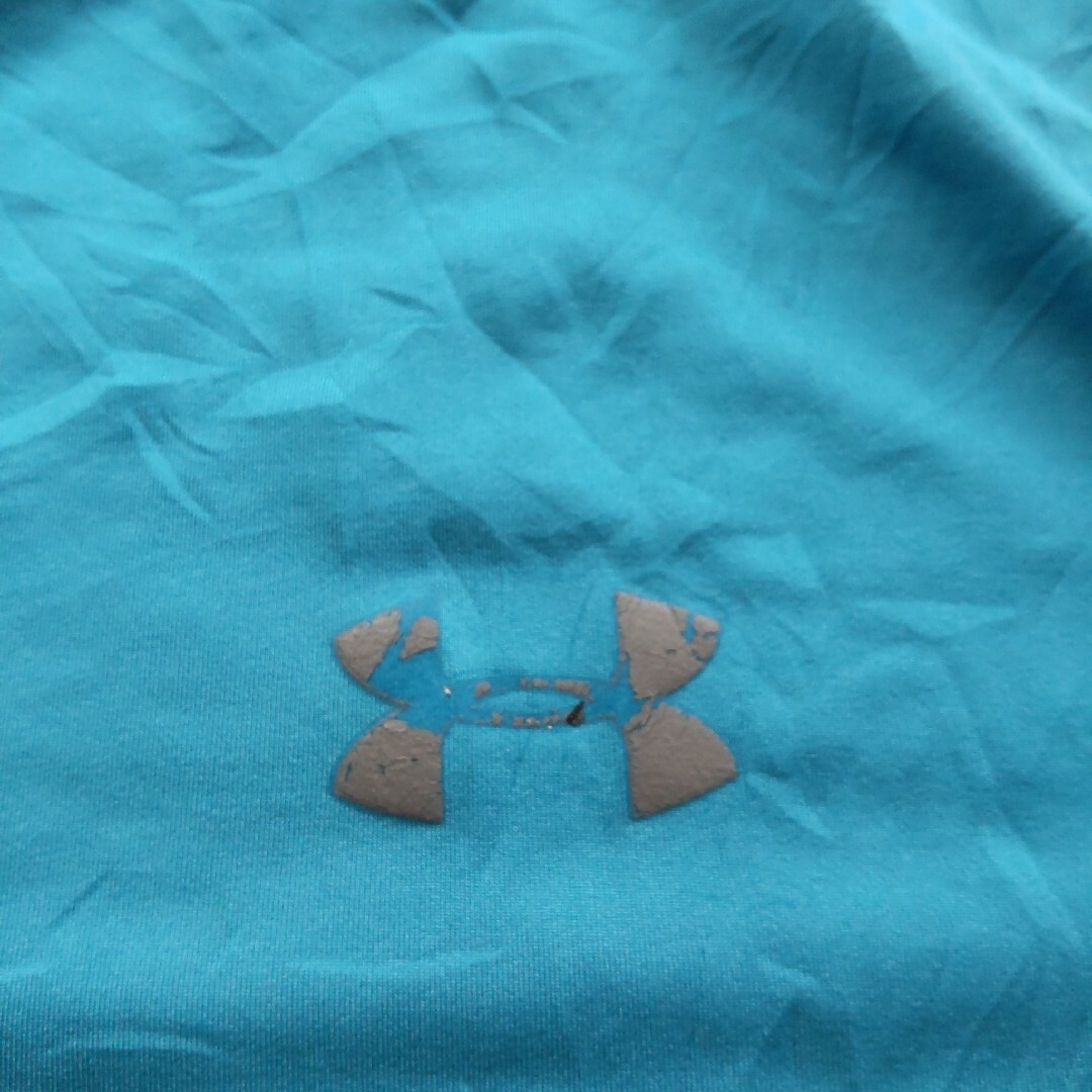 UNDER ARMOUR(アンダーアーマー)の大きいサイズ アメリカ古着 UNDER ARMOUR ポリシャツ XL メンズのトップス(Tシャツ/カットソー(半袖/袖なし))の商品写真