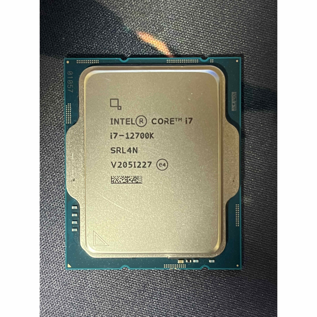 intel 第12世代i7 12700k ジャンク品の通販 by kokoshika's shop｜ラクマ