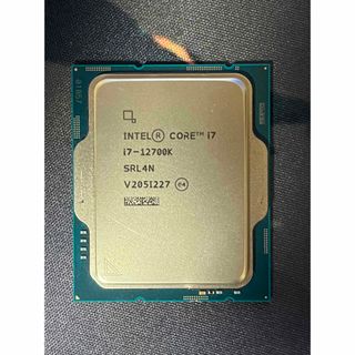 intel 第12世代i7 12700k ジャンク品(PCパーツ)