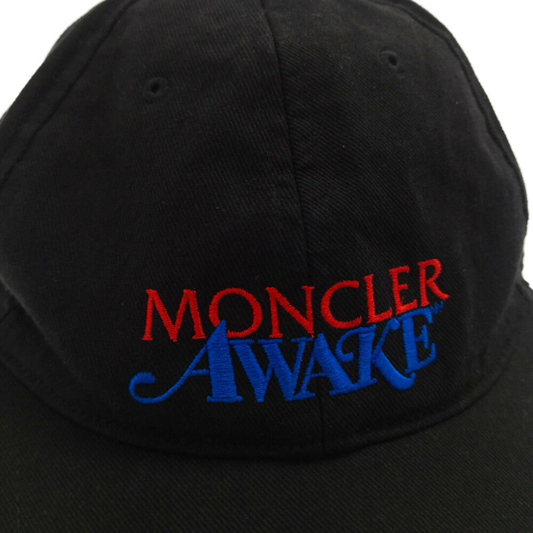 MONCLER モンクレール ×AWAKE BERRETTO BASEBALL キャップ ブラック 4