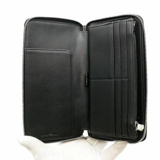 緑林シリーズ 新品 エンポリオアルマーニ 長財布 ラウンドファスナー
