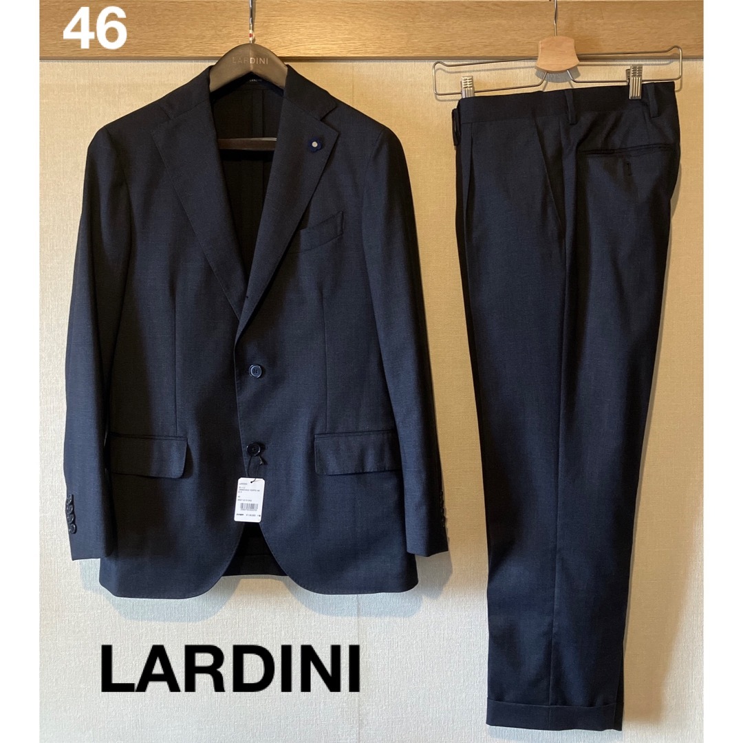 【新品】LARDINI 46 スーツ セットアップ 3Bジャケット&パンツ