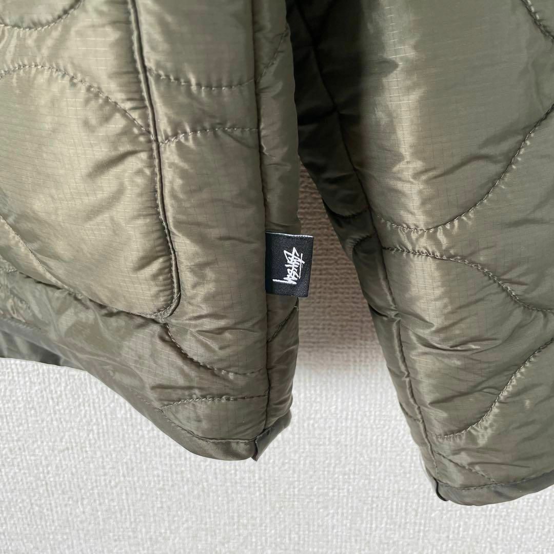 送料無料(沖縄配送) 【人気カーキグリーン、インナーロゴ◎】stussy