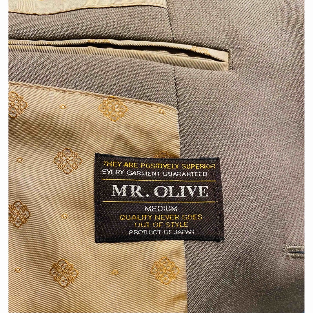 Mr.OLIVE(ミスターオリーブ)の【美品】MR OLIVE テーラードジャケット M 日本製 大人気 完売 希少品 メンズのジャケット/アウター(テーラードジャケット)の商品写真