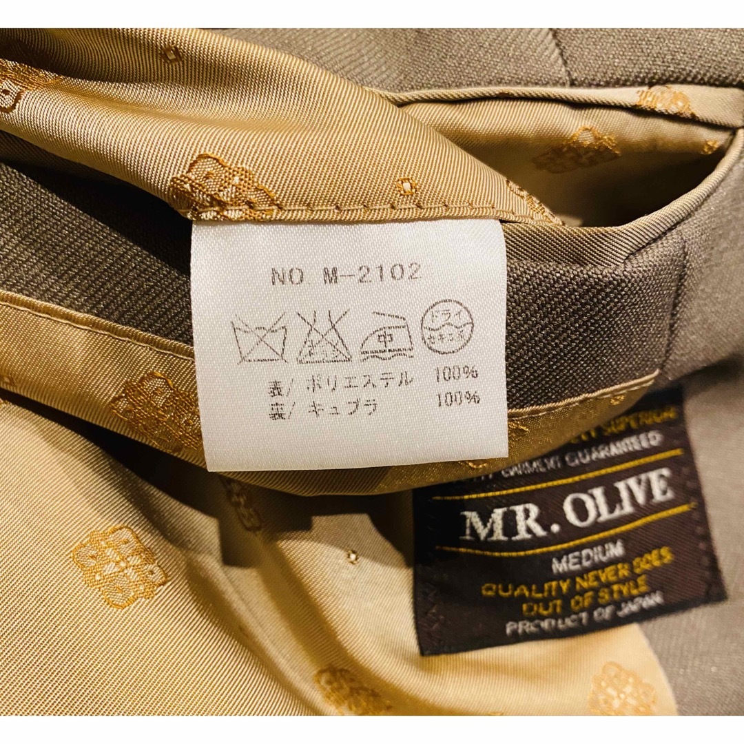 Mr.OLIVE(ミスターオリーブ)の【美品】MR OLIVE テーラードジャケット M 日本製 大人気 完売 希少品 メンズのジャケット/アウター(テーラードジャケット)の商品写真