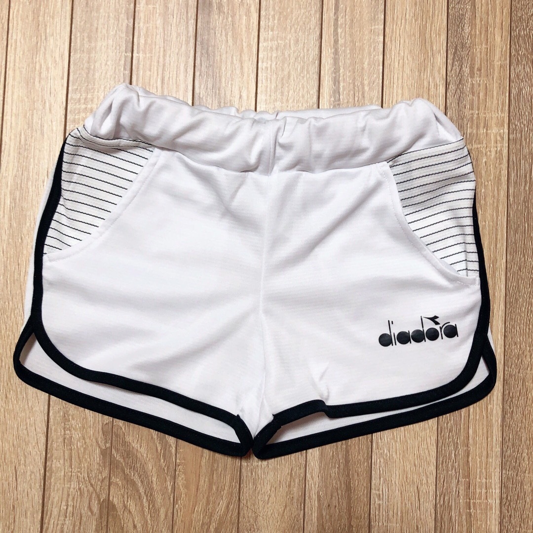 DIADORA(ディアドラ)のdiadora ショートパンツ ジュニアテニス 130 キッズ/ベビー/マタニティのキッズ服女の子用(90cm~)(パンツ/スパッツ)の商品写真