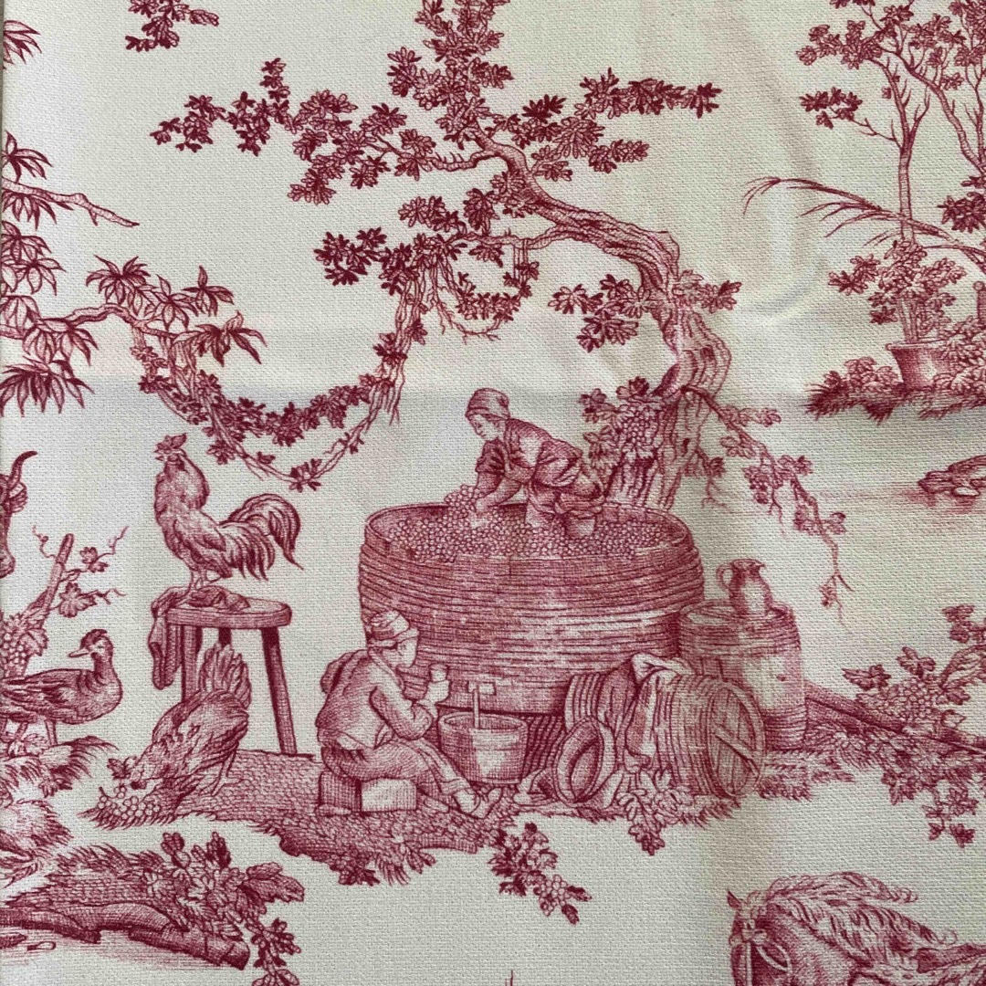 トワルドジュイ Toile de jour  新品未使用生地⑧生地/糸