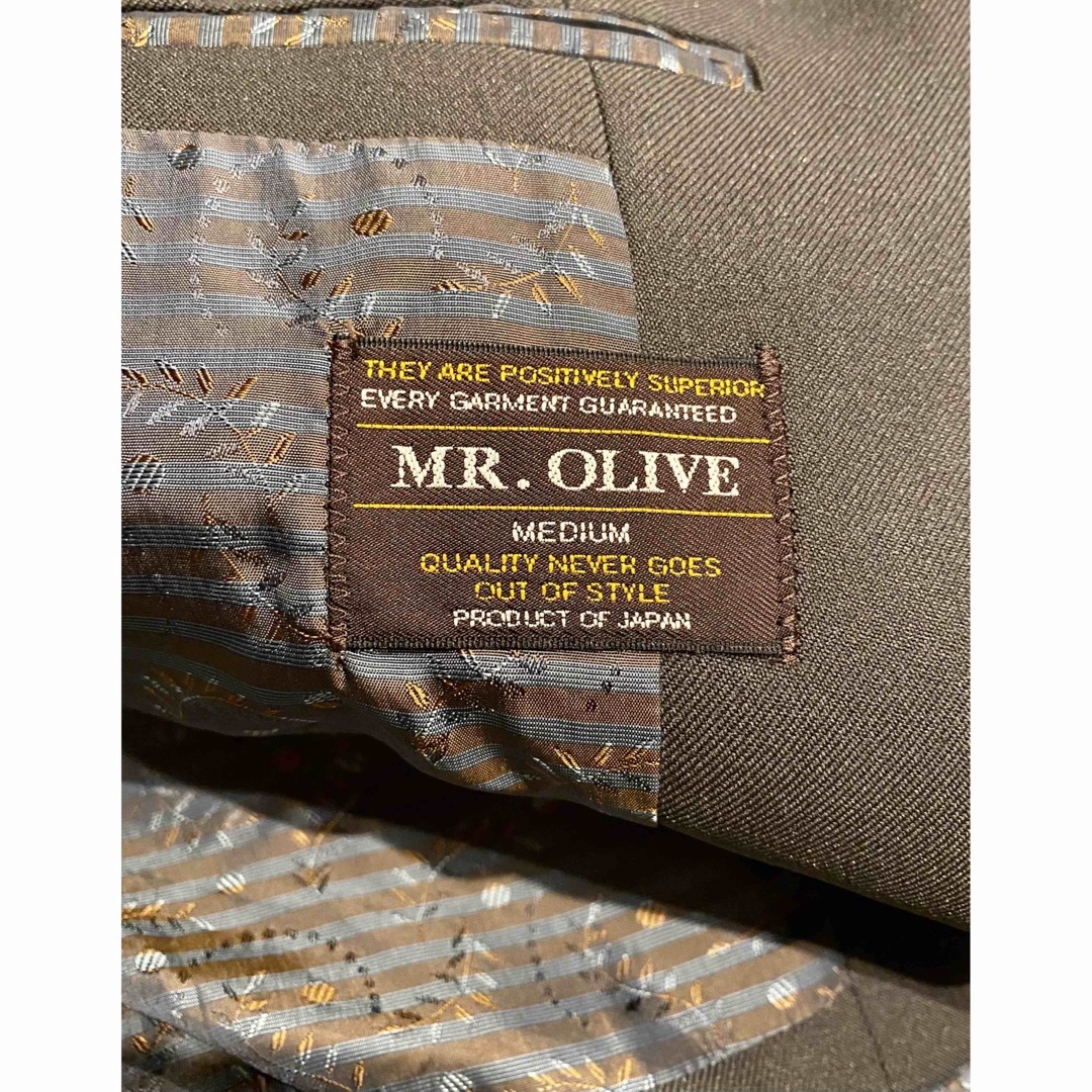 Mr.OLIVE(ミスターオリーブ)の【美品】MR OLIVE テーラードジャケット M 日本製 大人気 希少品 完売 メンズのジャケット/アウター(テーラードジャケット)の商品写真