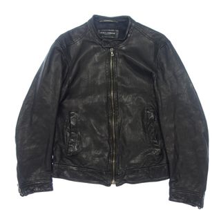 ドルチェアンドガッバーナ(DOLCE&GABBANA)のドルチェ&ガッバーナ レザージャケット ジップアップ ラムスキン【AFG1】(レザージャケット)