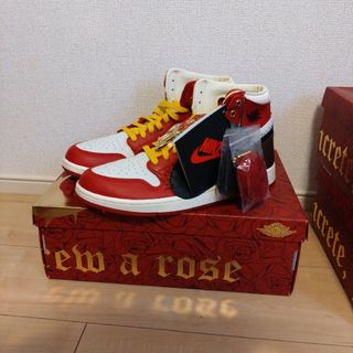 ジョーダン(Jordan Brand（NIKE）)のwmns12 teyana taylor jordan1 コラボスニーカー(スニーカー)