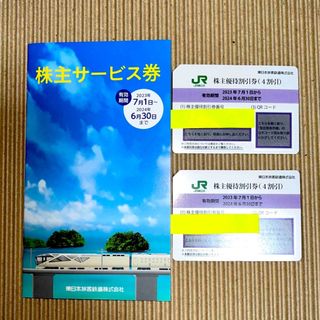 ジェイアール(JR)のJR東日本 株主優待割引券X2枚  株主優待サービス券(その他)