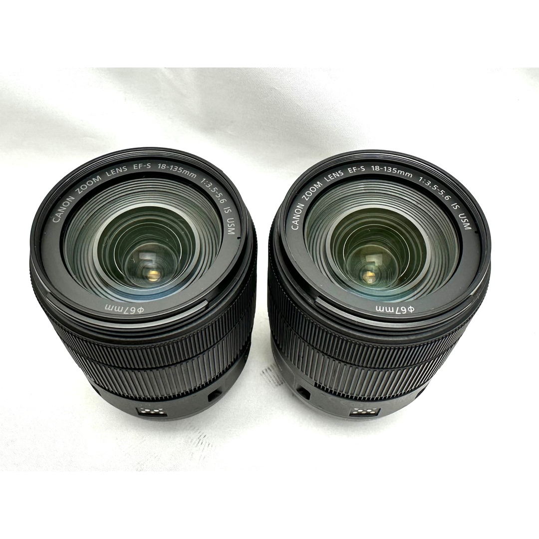 メール便送料無料05 2本セット!美品!EF-S18-135mm F3.5-5.6 IS USM