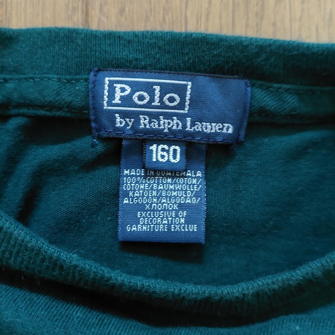 POLO RALPH LAUREN(ポロラルフローレン)のポロ ラルフローレン 長袖 シャツ キッズ/ベビー/マタニティのキッズ服男の子用(90cm~)(Tシャツ/カットソー)の商品写真