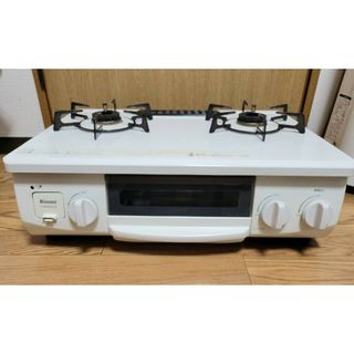 Rinnai - 【美品】リンナイ ガスコンロ 2019/12購入 グリル未使用の