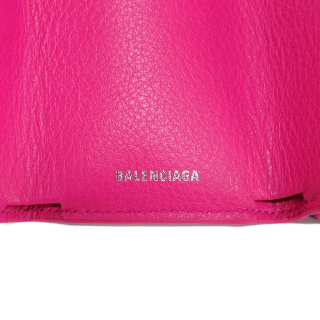 Balenciaga   BALENCIAGA バレンシアガ ペーパー ミニ ウォレット 蛍光