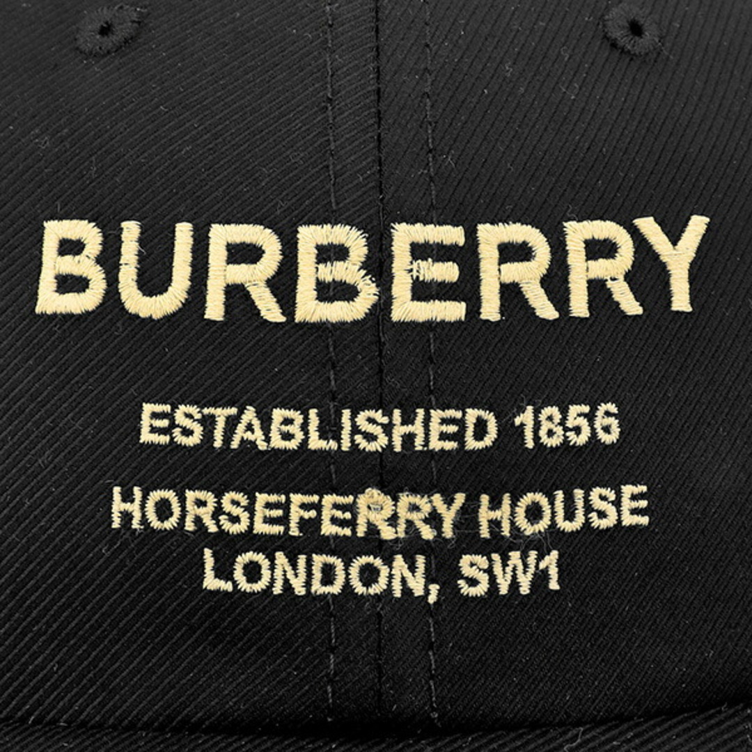 BURBERRY(バーバリー)の新品 バーバリー BURBERRY 帽子 ベースボールキャップ ブラック/ベージュ レディースの帽子(キャップ)の商品写真