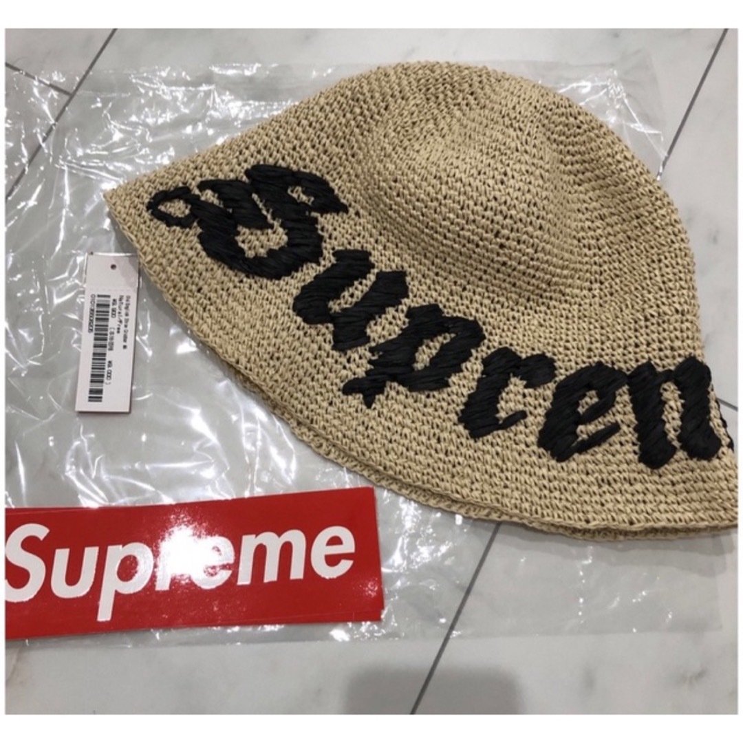 Supreme(シュプリーム)のSupreme オールド イングリッシュ ストロー クラッシャー "ナチュラル" メンズの帽子(ハット)の商品写真