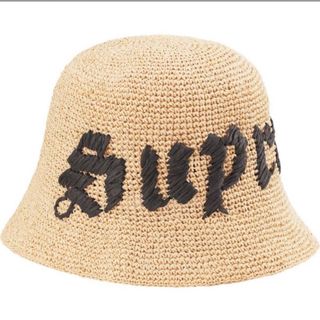 シュプリーム(Supreme)のSupreme オールド イングリッシュ ストロー クラッシャー "ナチュラル"(ハット)