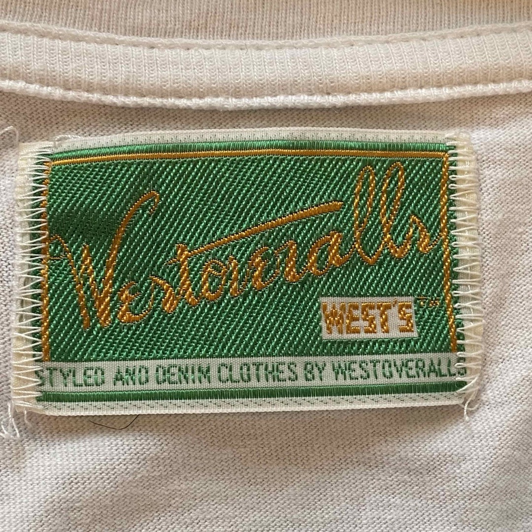 Ron Herman(ロンハーマン)のウエストオーバーオールズ Tシャツ WESTOVERALLS WEST'S レディースのトップス(Tシャツ(半袖/袖なし))の商品写真