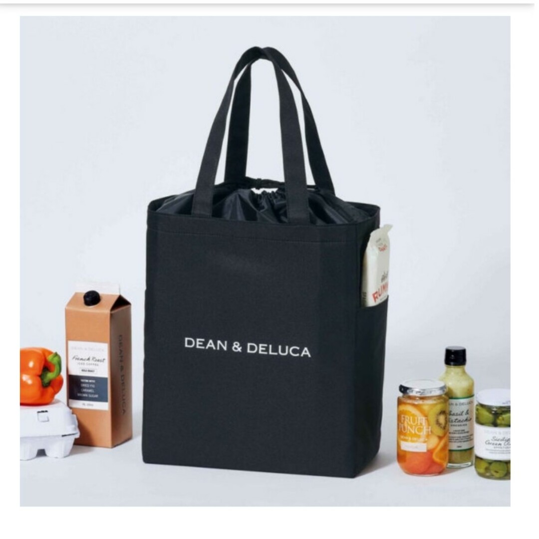 DEAN & DELUCA(ディーンアンドデルーカ)のGLOW付録ディーン&デルーカ保冷BIGトートバック エンタメ/ホビーの雑誌(ファッション)の商品写真