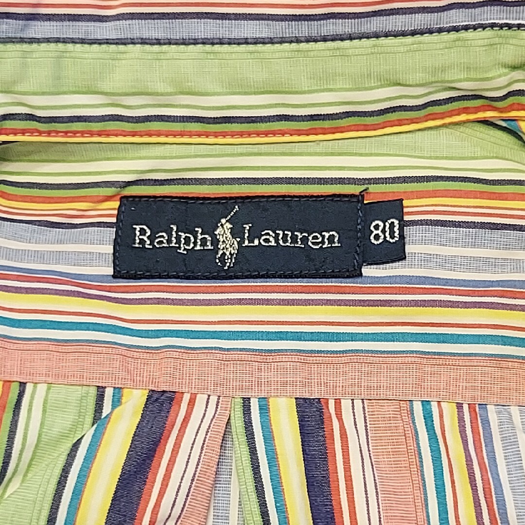 Ralph Lauren(ラルフローレン)のラルフローレン　半袖シャツ80 キッズ/ベビー/マタニティのベビー服(~85cm)(シャツ/カットソー)の商品写真