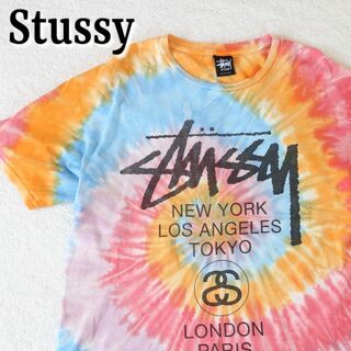 stussy タイダイ ロンt ビンテージ プリント ロゴ | www.denta-class.com
