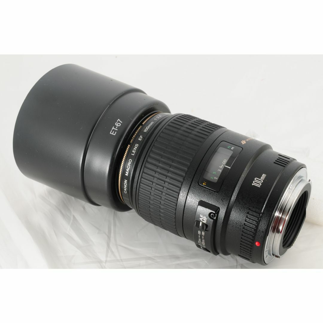 ❄中望遠マクロレンズ】Canon EF 100mm F2.8 USM オマケ多 カメラ ❄中望遠マクロレンズ】Canon EF 100mm F2.8 USM オマケ多 カメラ