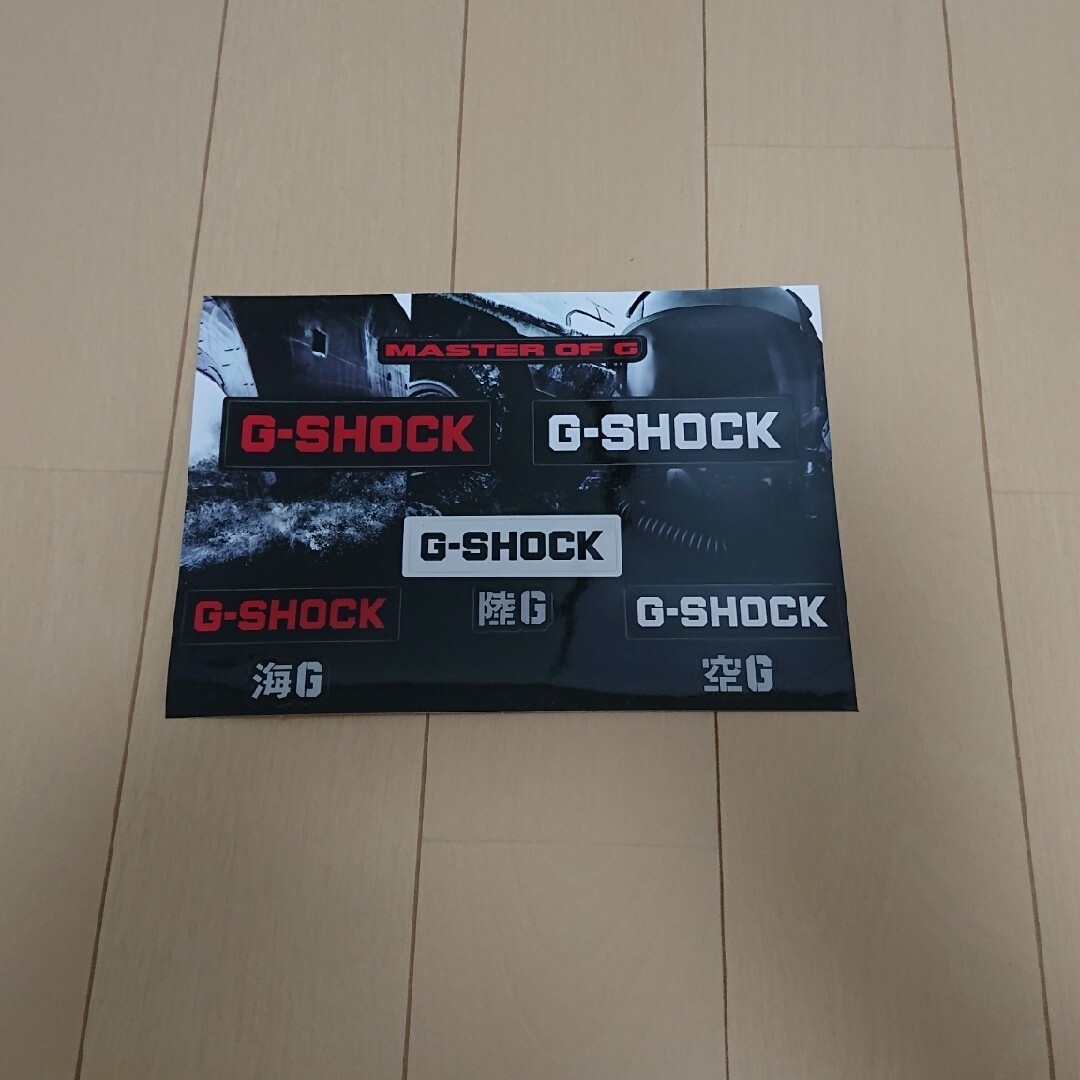 G-SHOCK(ジーショック)の非売品 ステッカー 3枚セット G-SHOCK メンズの時計(その他)の商品写真