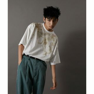 ジュンレッド(JUNRED)の【ホワイト（10）】大阪文化コラボ / ギリープリント半袖Tシャツ(カットソー(長袖/七分))