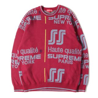 Ｌ　Supreme シュプリームCotton Sweater ピンクパンサー