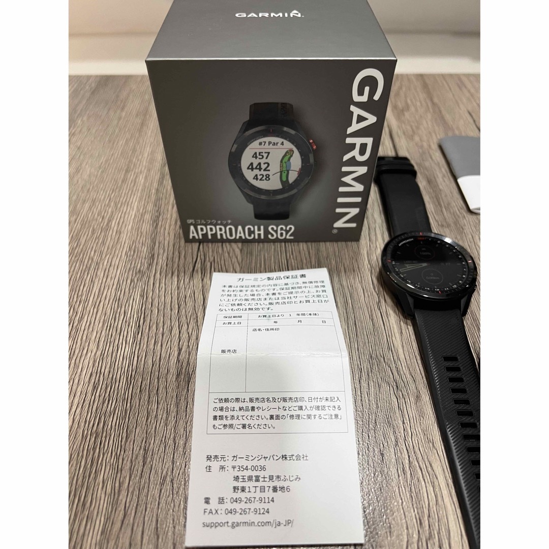 GARMIN - ガーミン Approach S62 （ブラック）の通販 by Cocota1001's ...