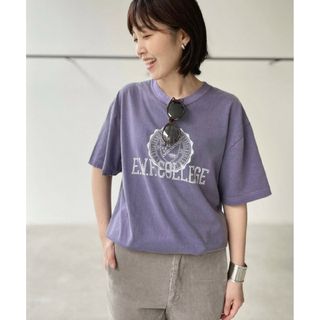 アパルトモンドゥーズィエムクラス(L'Appartement DEUXIEME CLASSE)のL'Apparteme GOOD ROCK SPEED College T-sh(Tシャツ(半袖/袖なし))