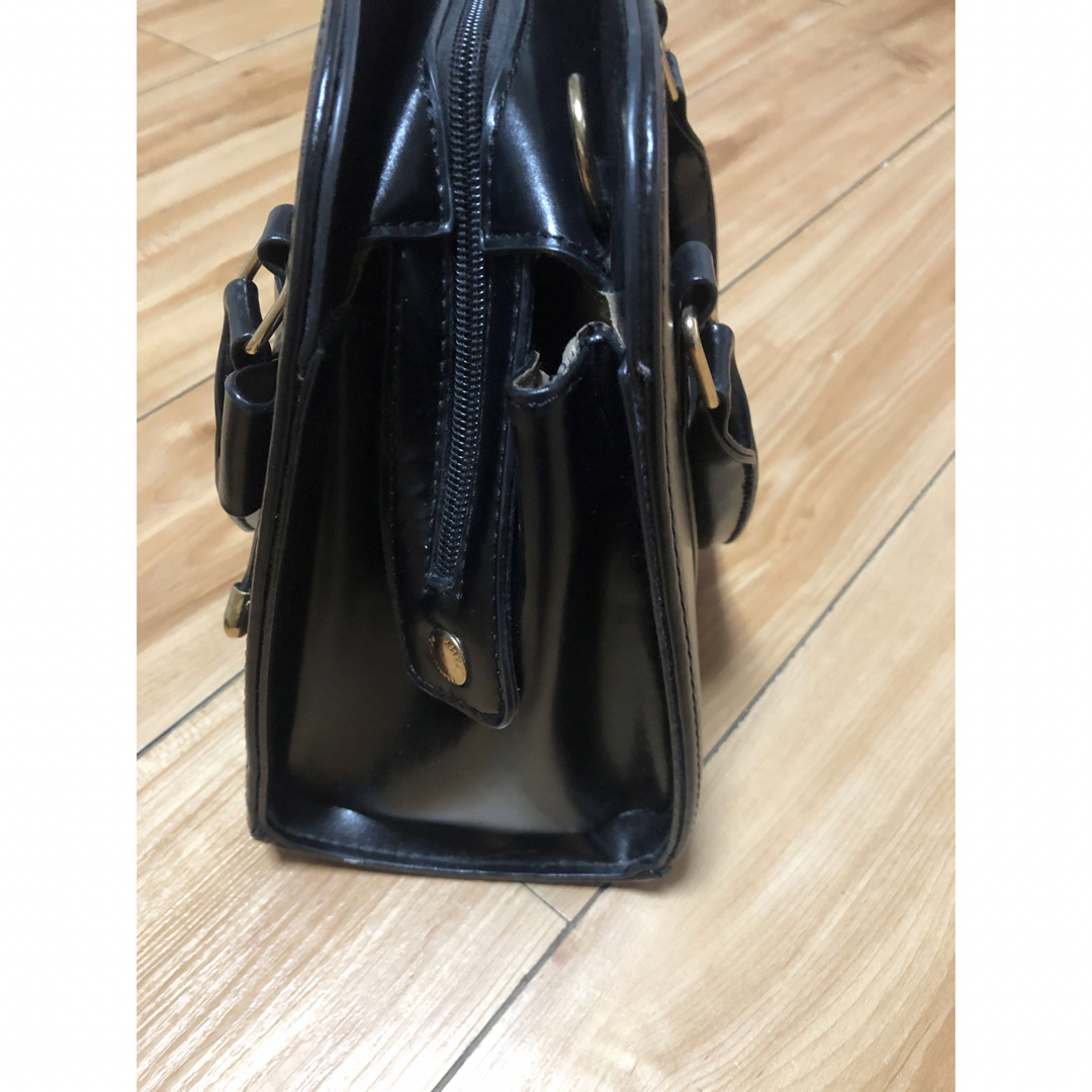 ハンドバッグ 黒 レディースのバッグ(ハンドバッグ)の商品写真