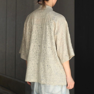 NEZU YO-HINTEN ウールパイルシャツ