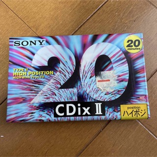 ソニー(SONY)のSONY  CDix Ⅱ ハイポジ　カセットテープ　①-3(その他)