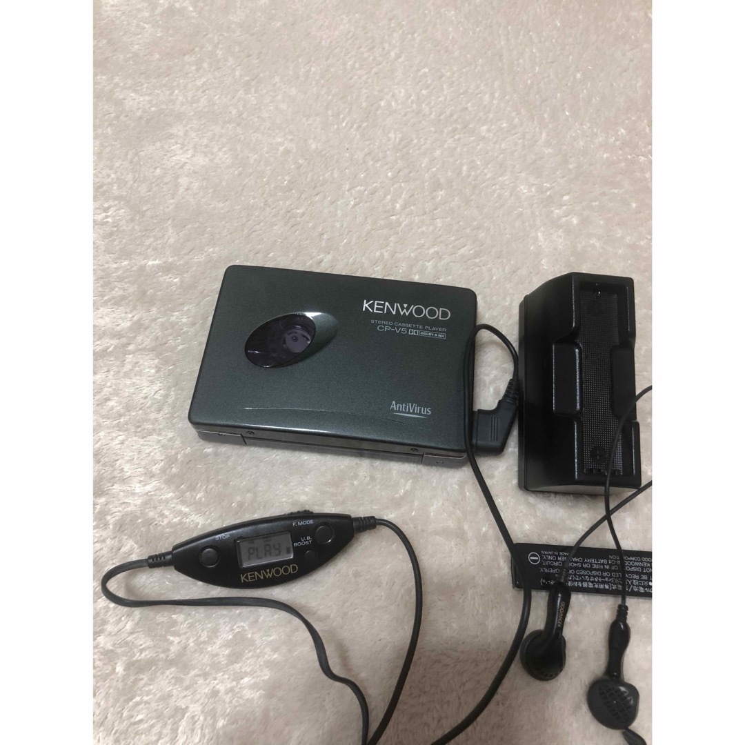 KENWOOD CP-V5カセットプレーヤー整備品