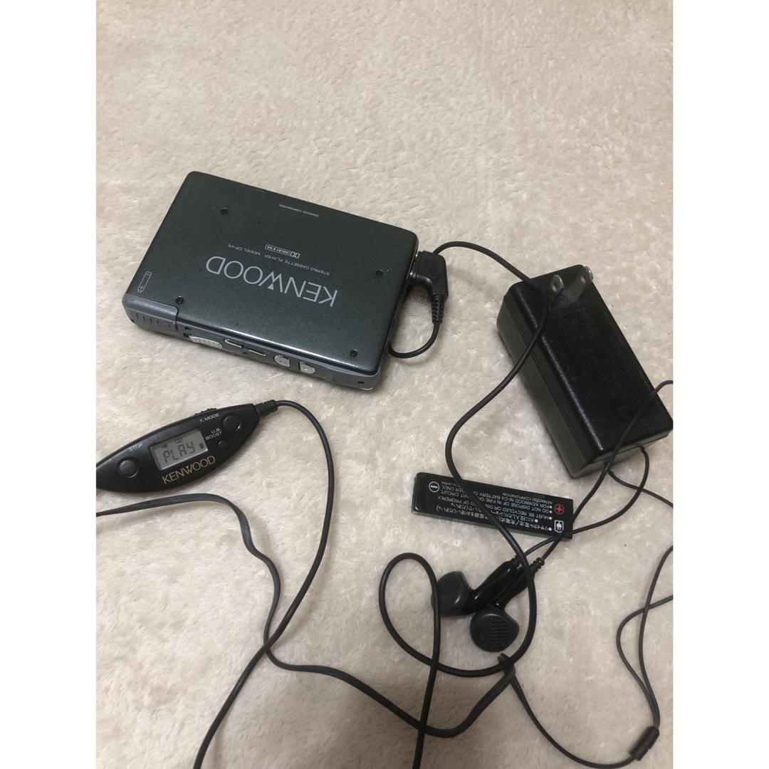 KENWOOD CP-V5カセットプレーヤー整備品 3