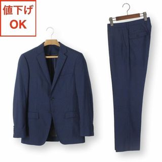 25【極美品】オリヒカ スーツ Y6 メンズ スリム L ネイビー 紺 春夏