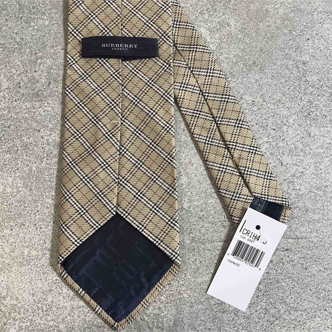 BURBERRY - レア 未使用 箱付き Burberry ノバチェック ネクタイの通販