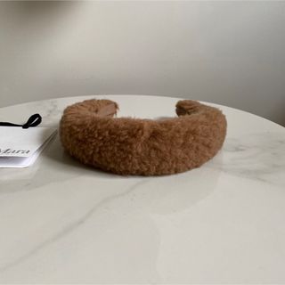 MaxMara テディカチューシャ キャメル テディベア マックスマーラ