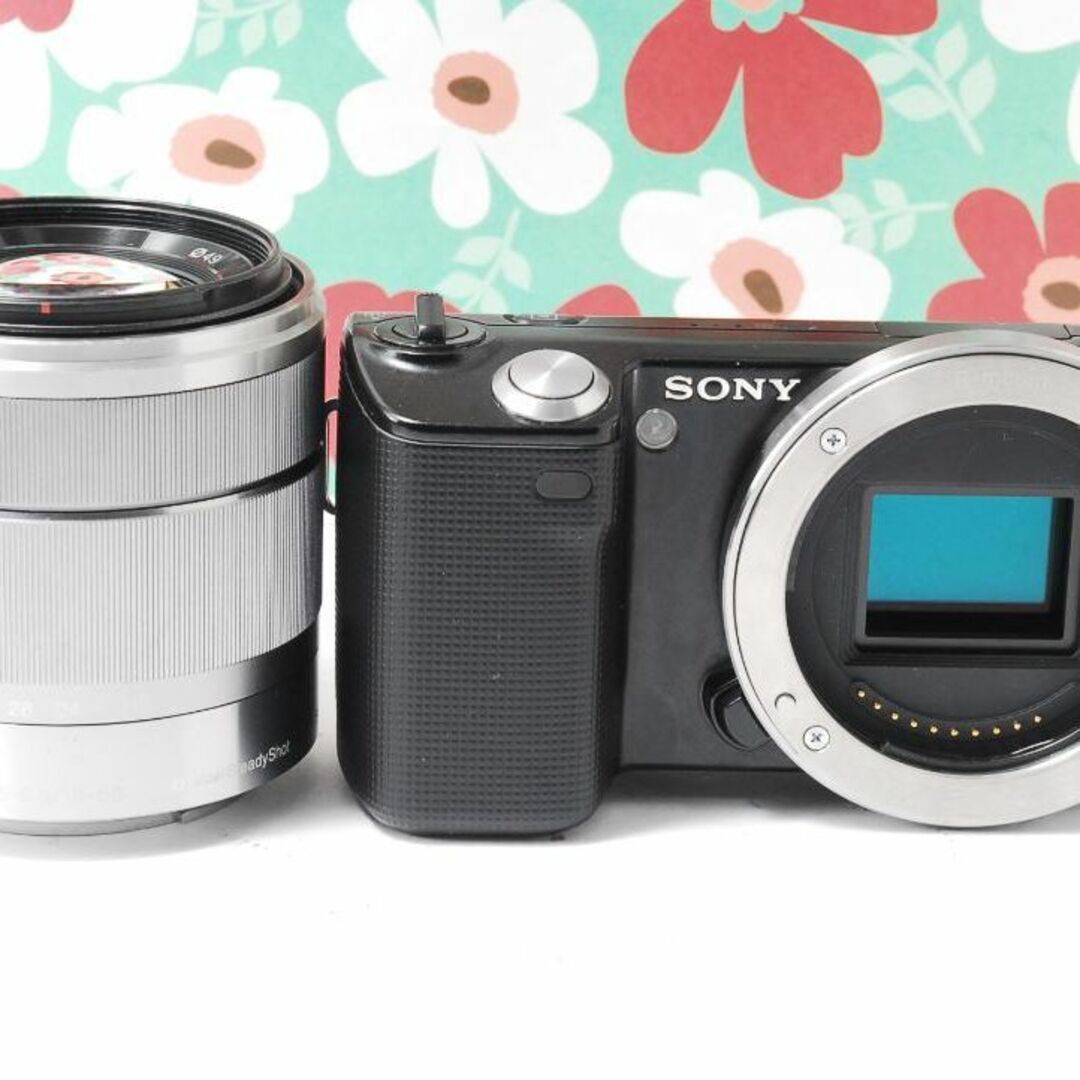 在庫処分大特価!!】 ❤お散歩カメラ❤ミラーレス❤SONY NEX-5❤スマホ