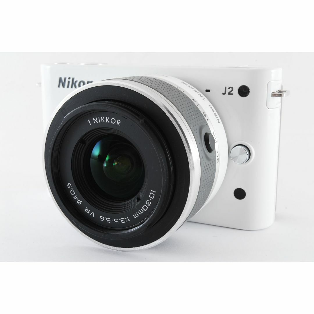 ■美品■ ニコン Nikon 1 J2 レンズキット ホワイト 1