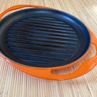 ルクルーゼ(LE CREUSET)のLe Creusetグリルロンド/フランス製(鍋/フライパン)