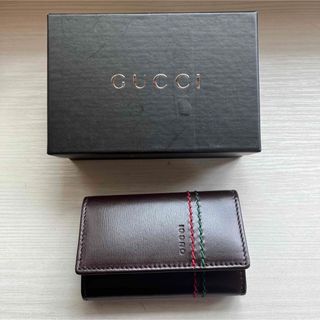 グッチ(Gucci)の7/25まで　Gucci グッチ　キーケース　ブラウン　カーフ　6連(キーケース)