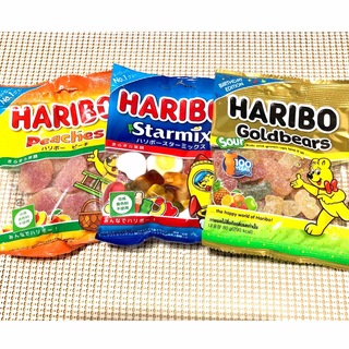 ハリボー(ハリボー)の【送料無料】ハリボー　グミ　HARIBO   3種セット(菓子/デザート)